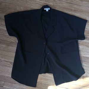 Frank & Oak Camp Collar Button Up Blouse